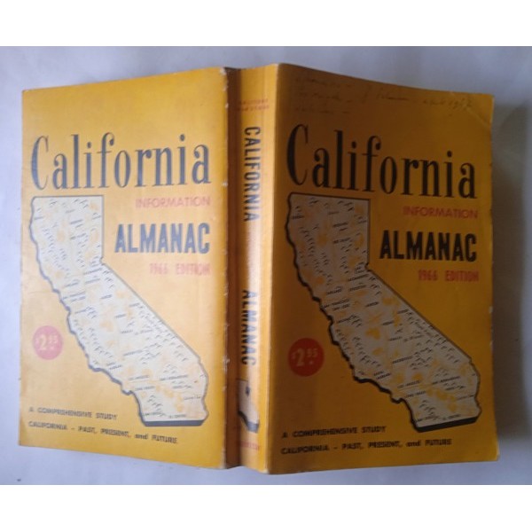 California information Almanac 1966 edition California information Almanac 1966 edition