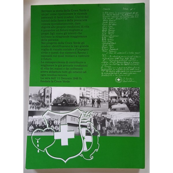 11 gennaio 1946. Storia della Croce Verde Ovadese 11 gennaio 1946. Storia della Croce Verde Ovadese