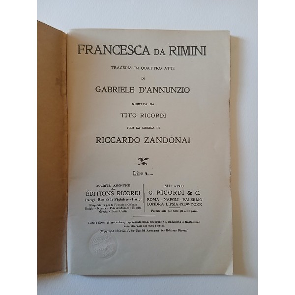 Francesca da Rimini Francesca da Rimini