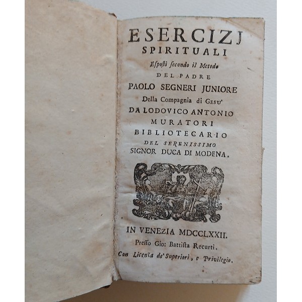 Esercizi spirituali Esercizi spirituali