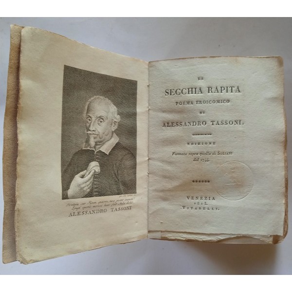 La secchia rapita. Poema eroicomico. Edizione formata sopra quella di Soliani del 1744 La secchia rapita. Poema eroicomico. Edizione formata sopra quella di Soliani del 1744