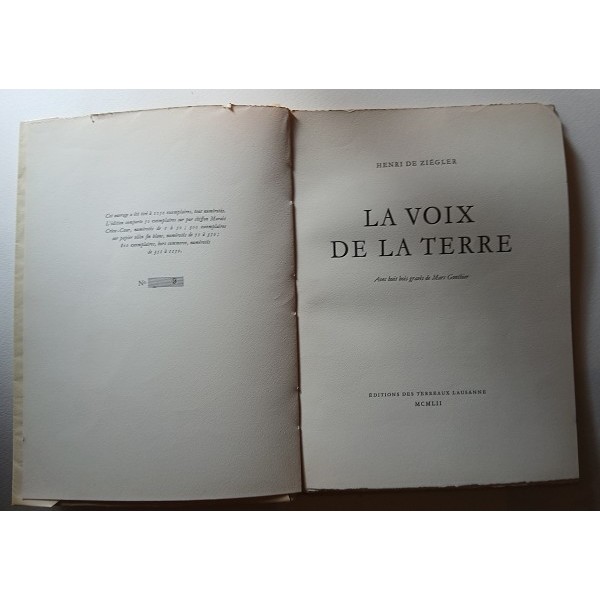 La voix de la terre La voix de la terre
