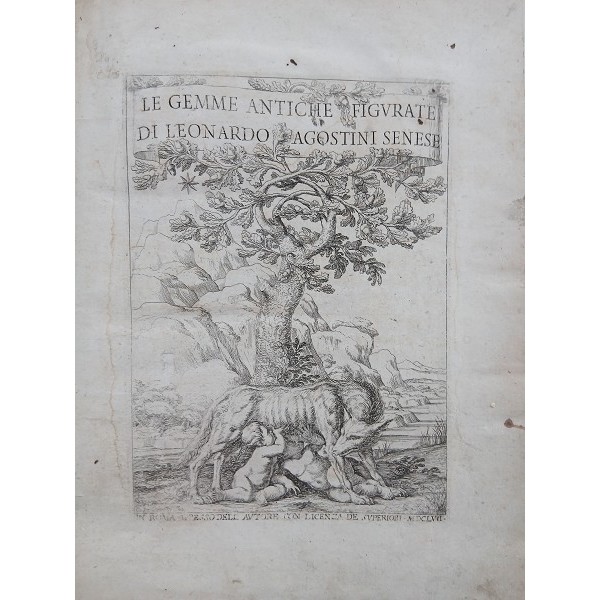 Le gemme antiche figurate di Leonardo Agostini alla santita di Alessandro VII. Parte prima (seconda) Le gemme antiche figurate di Leonardo Agostini alla santita di Alessandro VII. Parte prima (seconda)