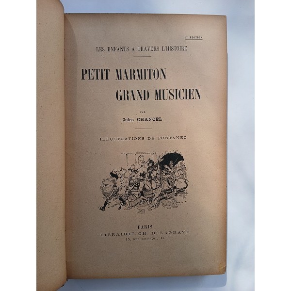Petit marmiton, grand musicien Petit marmiton, grand musicien